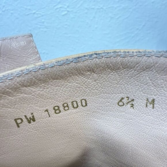 Stuart Weitzman Dallas Boots Pecan Calf Leather Size 6.5 VGUC - Picture 5 of 7